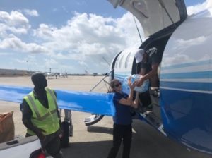 PlaneSense hurricane relief in the Bahamas.