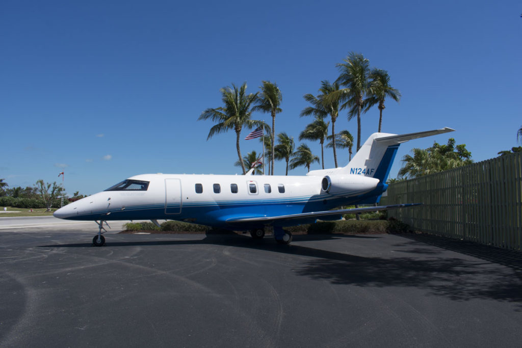 PlaneSense PC-24 jet in Ocean Reef - Key Largo, FL.