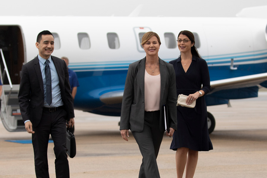 Business doesn't stop when you are in flight